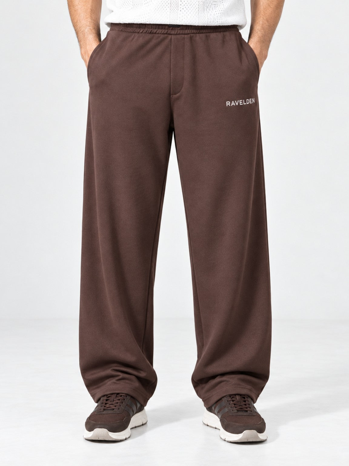 Brown Unisex Trouser