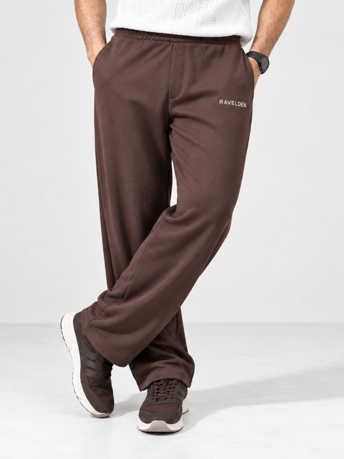 Brown Unisex Trouser