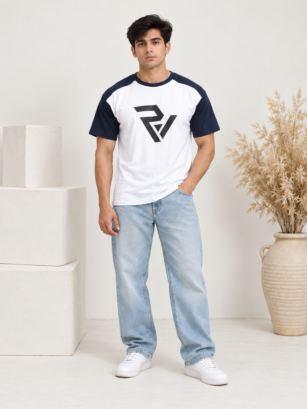 Contrast Mark Tee