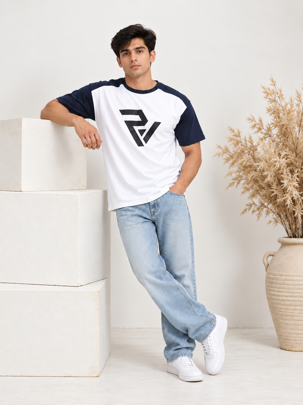 Contrast Mark Tee