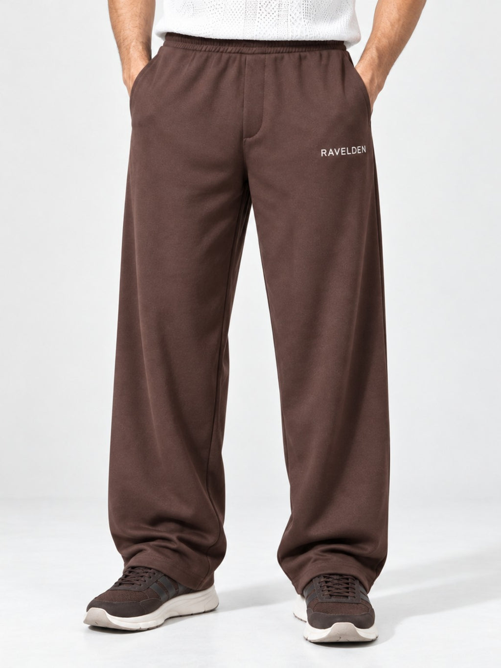 Brown Unisex Trouser