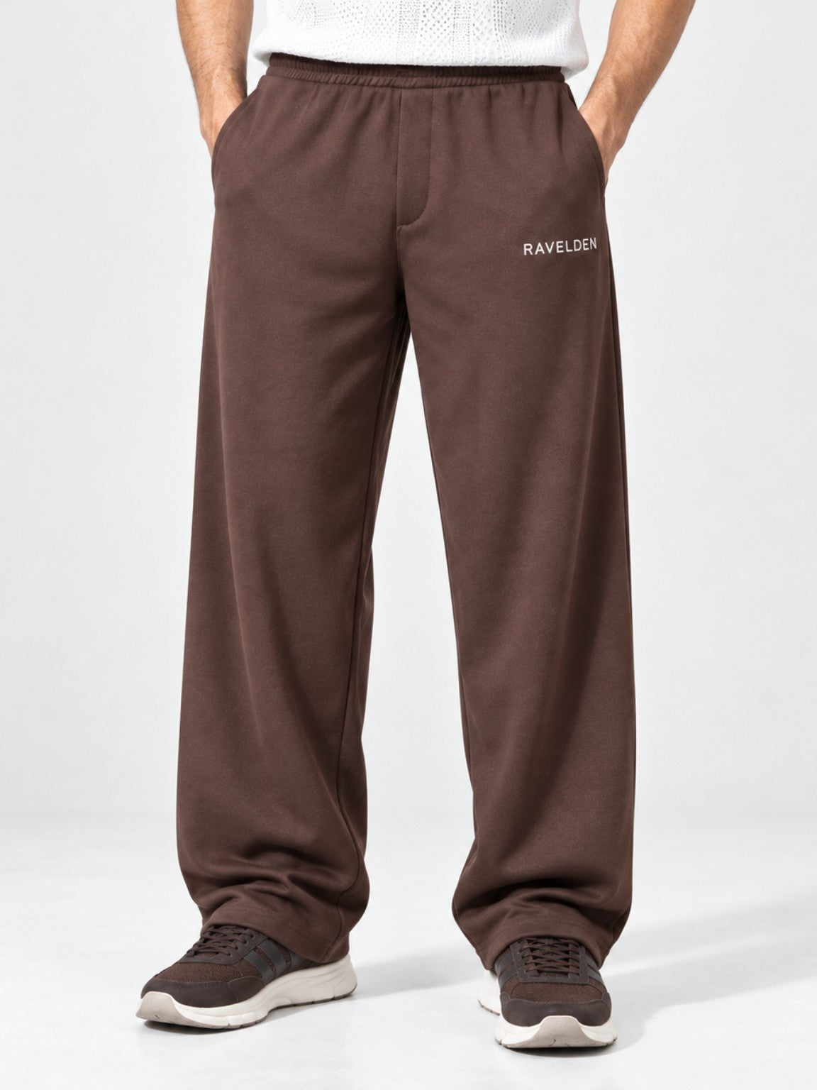 Brown Unisex Trouser